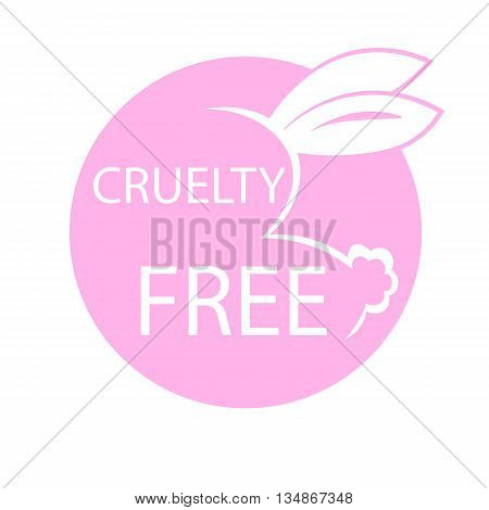 Animal Cruelty Free Icon Design. Animal Cruelty Free Symbol Design 