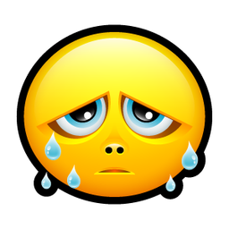 Cry, Face, Sad, Sob, Tear, Emoji Icon Free - Sign  Symbol Icons 