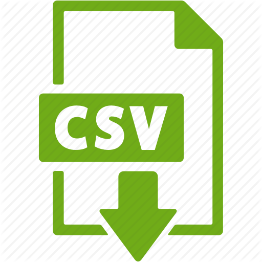 CSV File Icon - Lozengue Filetype Icons 