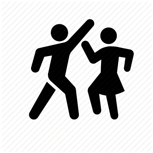Dance Icon Flat stock vector. Illustration of communication - 71585526