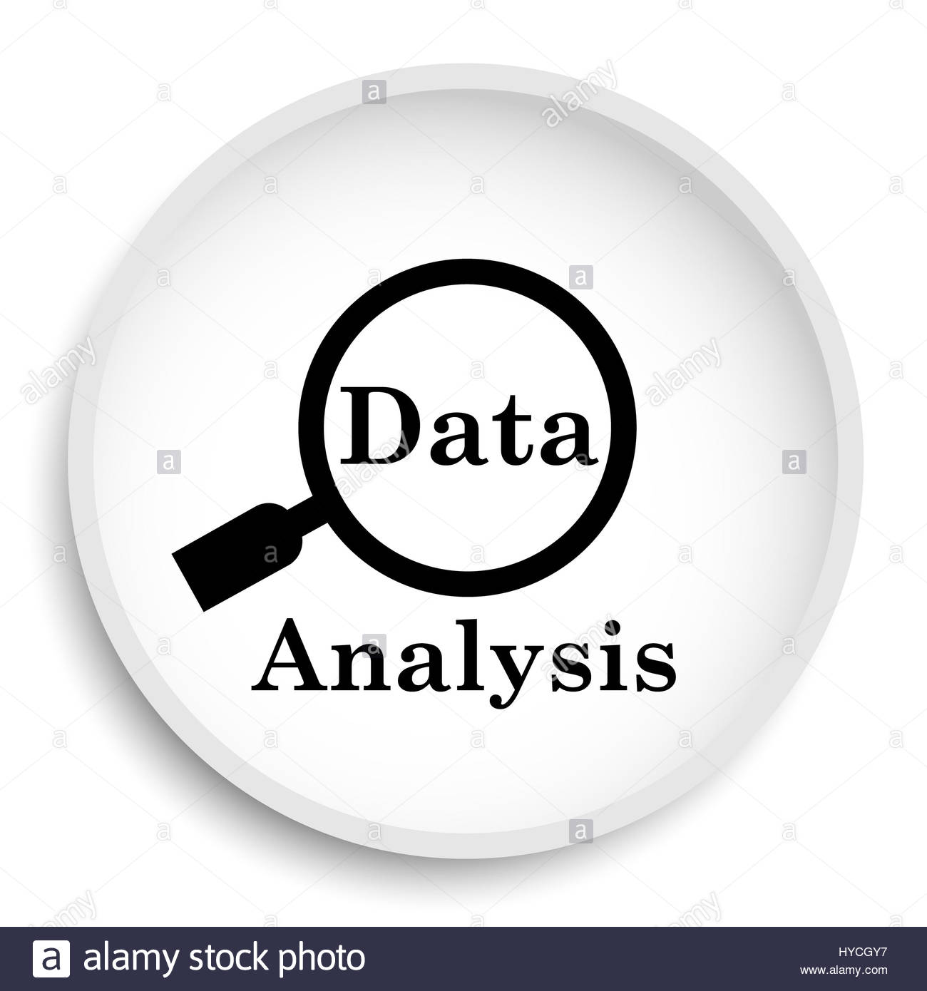 Data analysis interface symbol of a monitor with a bars graphic 
