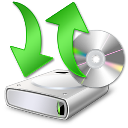 Free white data backup icon - Download white data backup icon