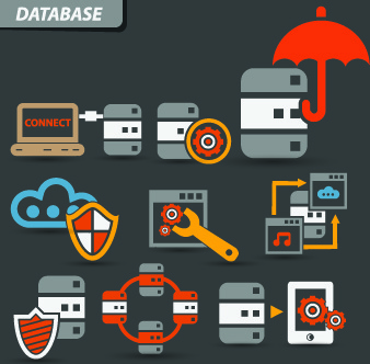 Database icon vector | Download free