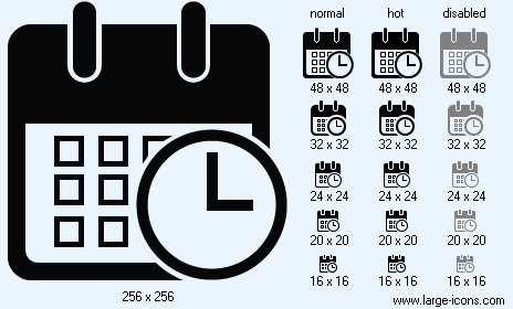 Date-and-time icons | Noun Project
