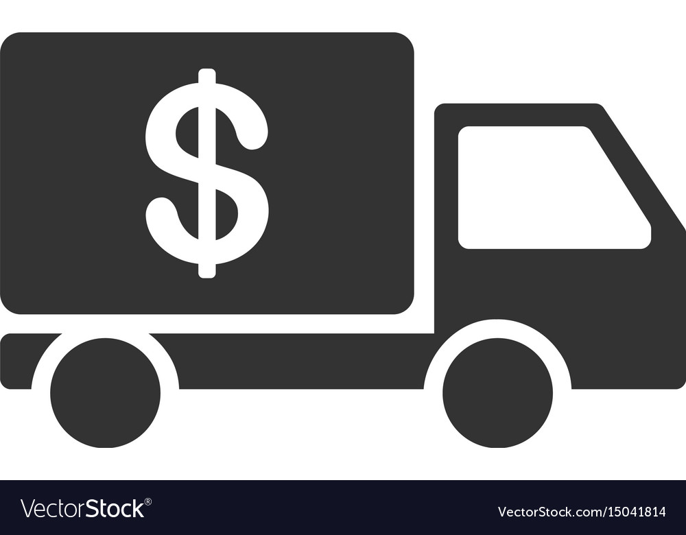 Shipping And Delivery Vector Icons Set On Gray. Stock Vector 