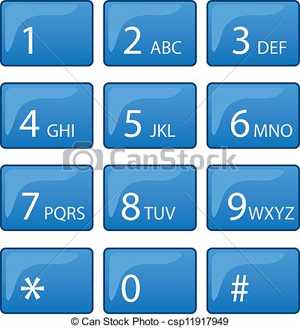 Dial pad - Free interface icons