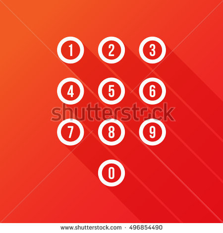 dial pad icon  Stock Vector  get4net #159632954