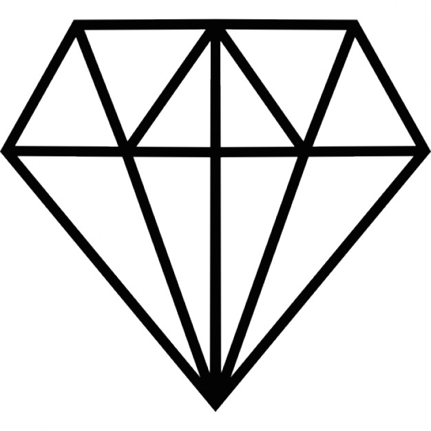 Diamond icon Royalty Free Vector Image - VectorStock