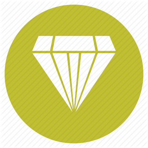 Diamond icon cartoon style Royalty Free Vector Image