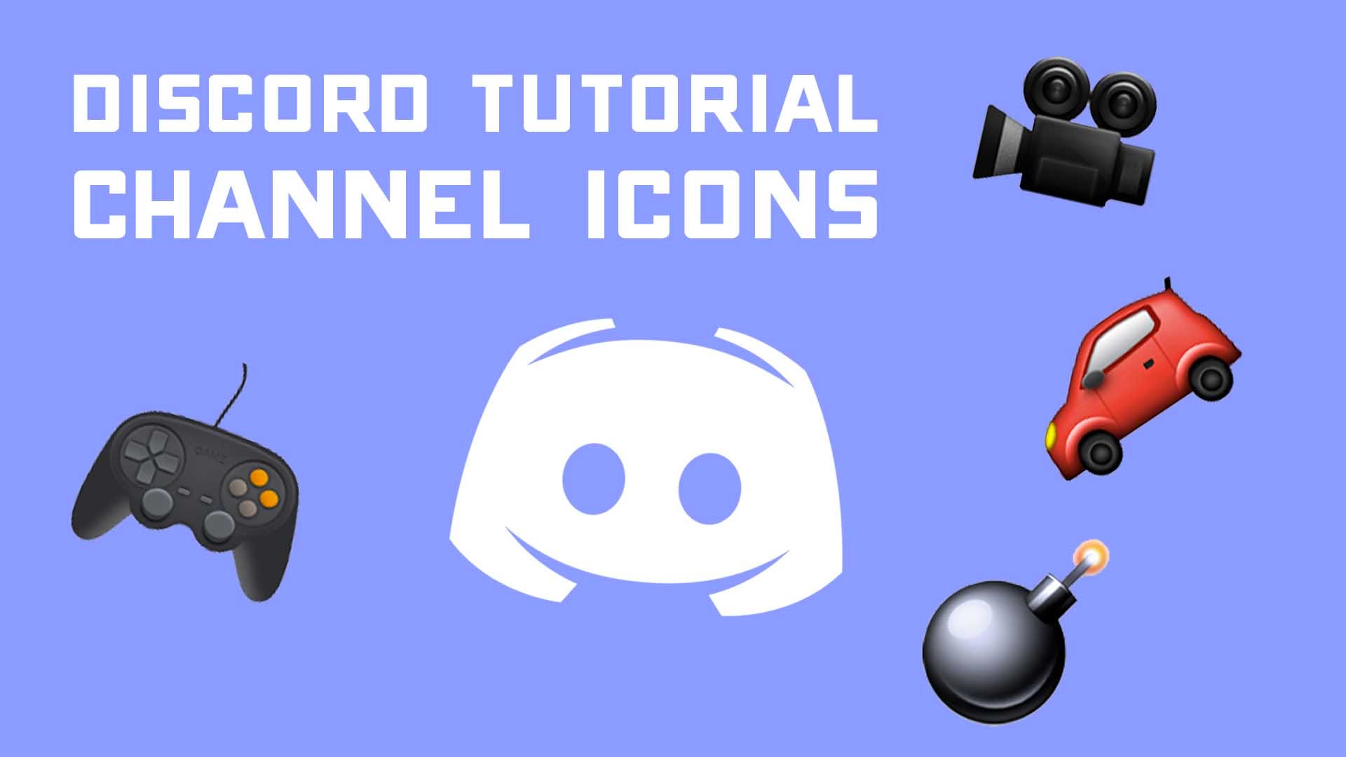 Discord Tutorial - Adding Channel Icons to Your Server via Emojis 