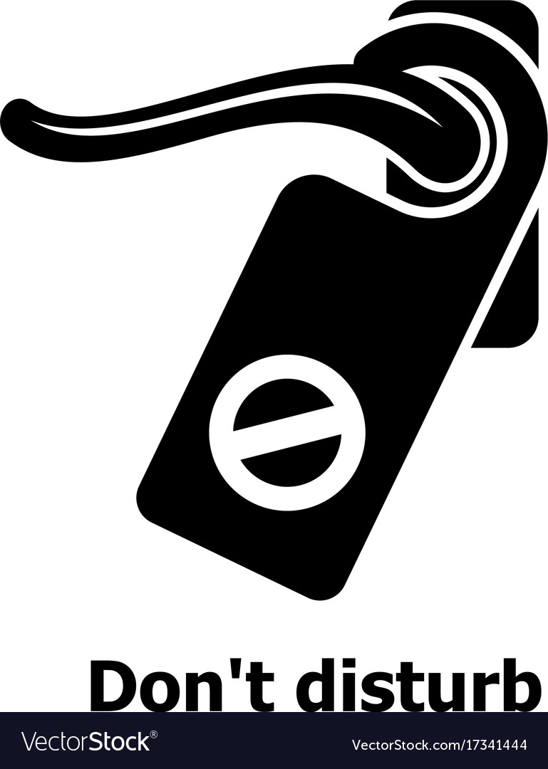 Do-not-disturb icons | Noun Project