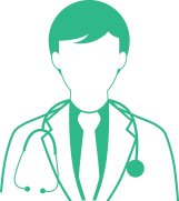 Doctor icon medical consultation female physician Vector Image