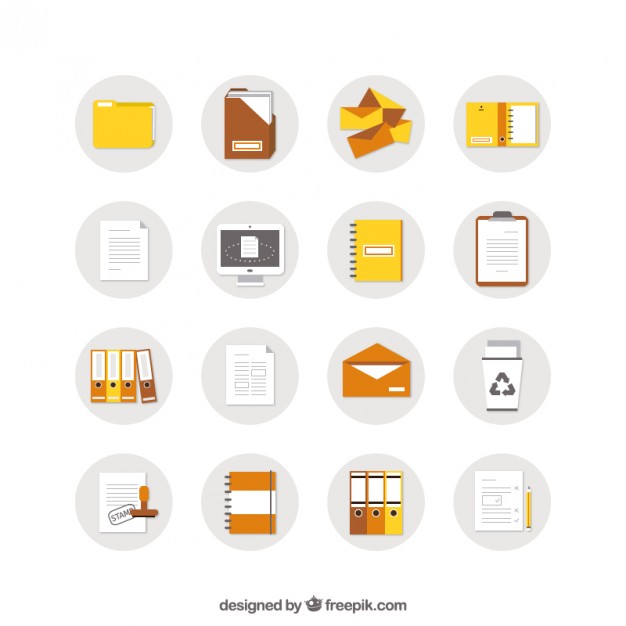 Search Document Icon Flat - Icon Shop - Download free icons for 