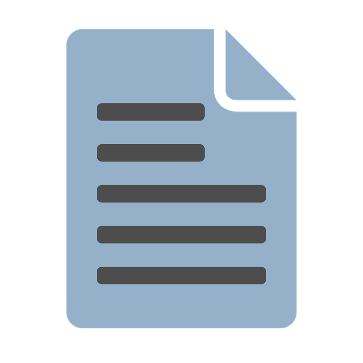 Attach Document vector icon. Style is flat symbol, black color 