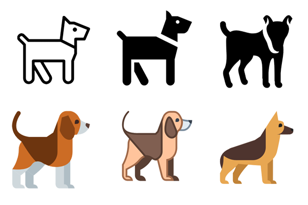 Small Dog With One Paw At Front Svg Png Icon Free Download (#74602 