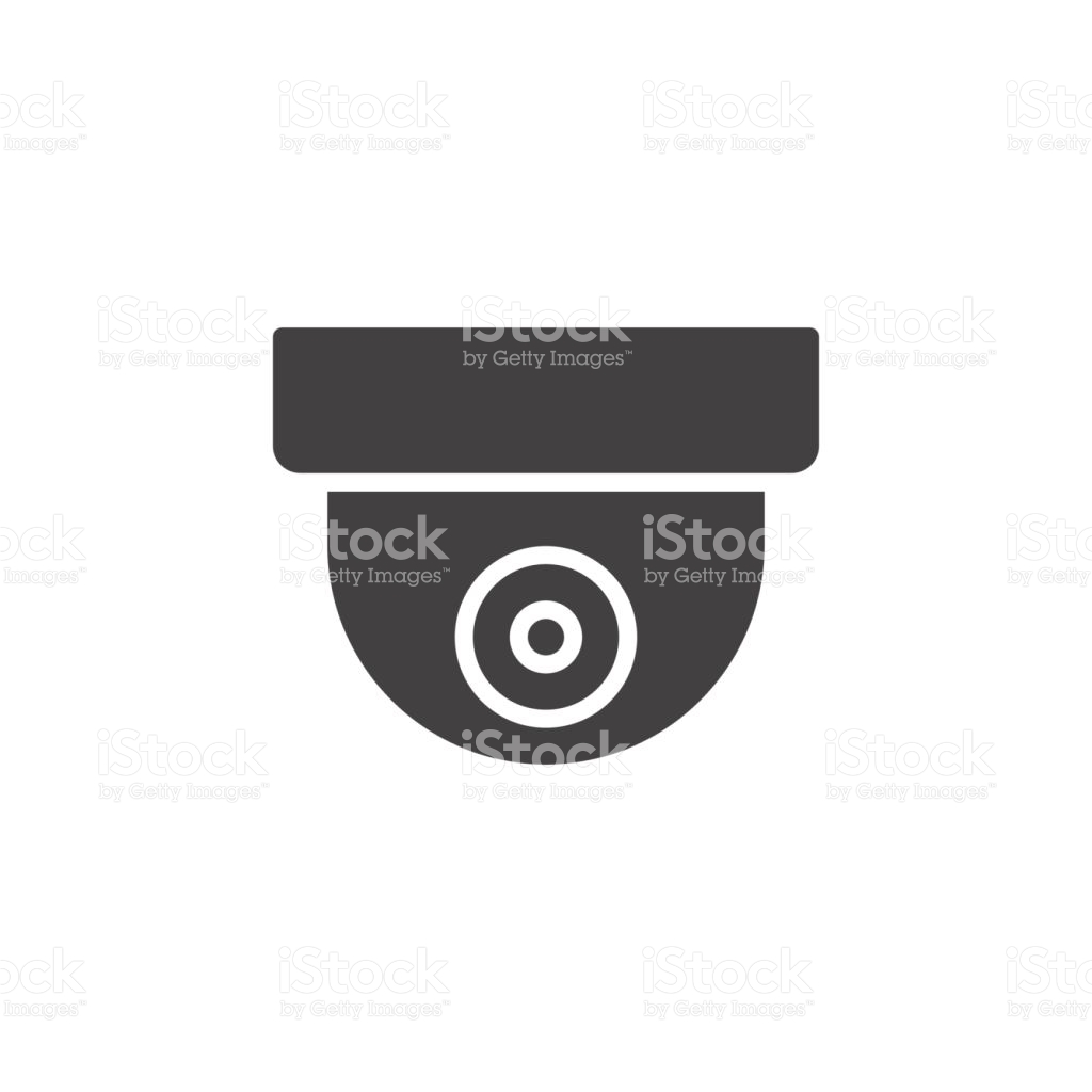 Dome camera icon vector stock vector. Illustration of video - 88887860