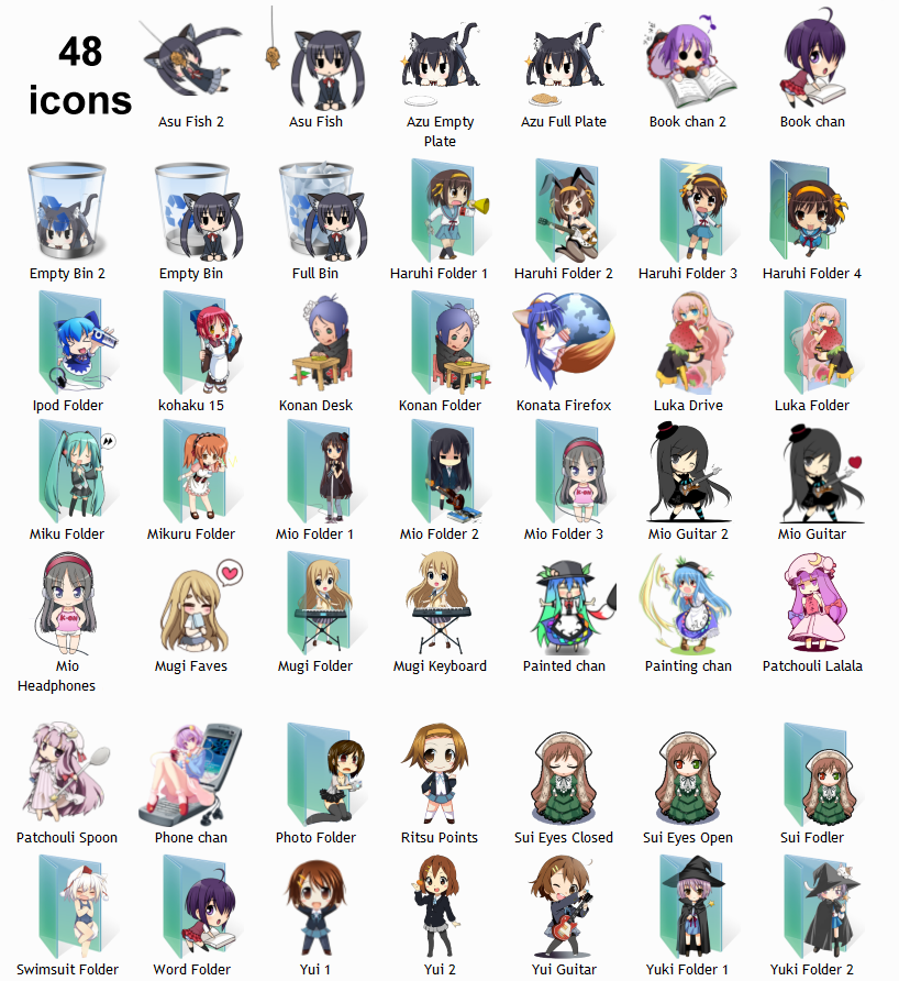 Anime Folder Icon [ Persona 3 Pack ] by Aven-23 
