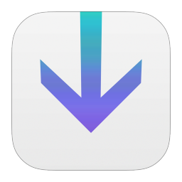 White downloads icon - Free white folder icons