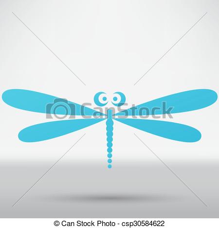 Dragonfly icon Royalty Free Vector Image - VectorStock