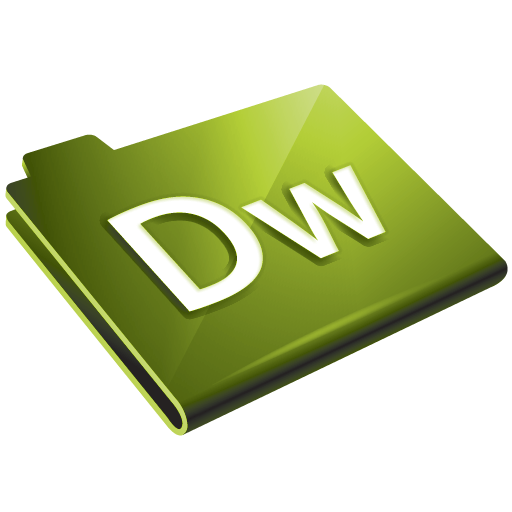 Dreamweaver CS3 Dirty Icon - Adobe CS3 Icons 