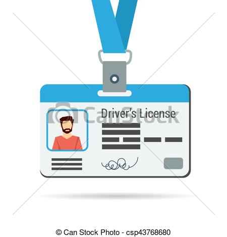 Driver License Card Icon