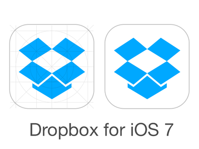 Dropbox Paper iOS Icon - Uplabs