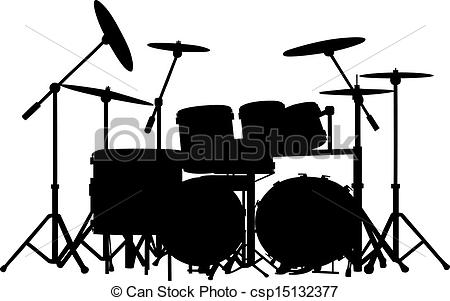 Drum Kit Icon Set Stock Vector 417437956 - 