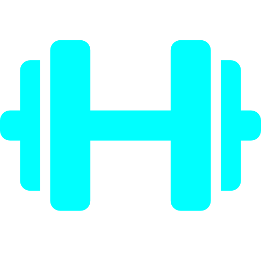 Dumbbell Icon Thin Line For Web And Mobile, Modern Minimalistic 