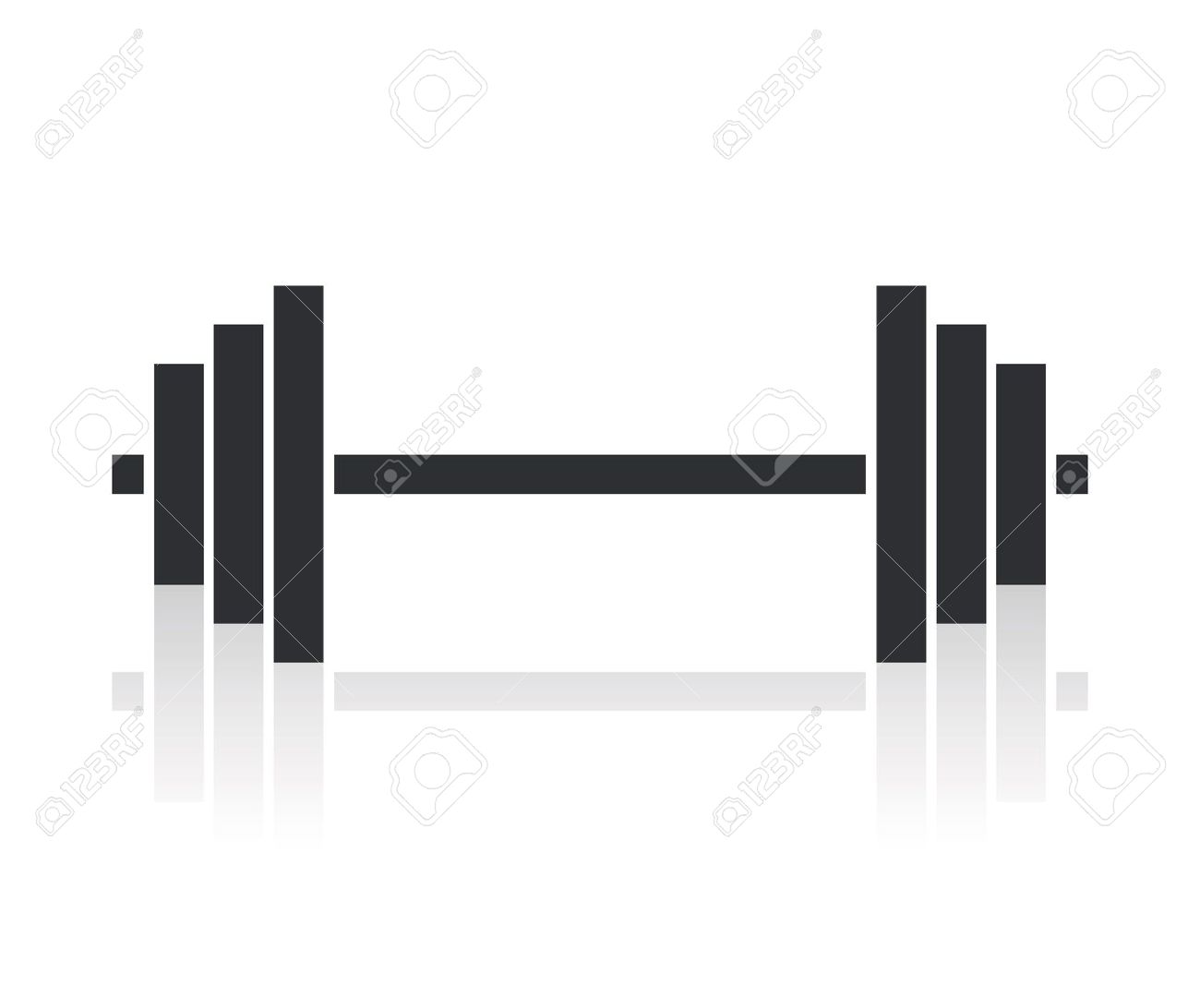 Dumbbell icon. Vector ~ Icons ~ Creative Market
