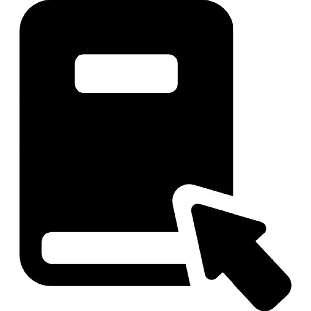 E-book reader, e-reader vector icon. Electrionic book black 