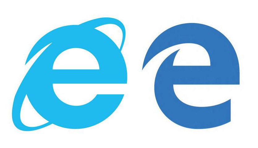 Microsoft Edge icon flat design by axeswy 