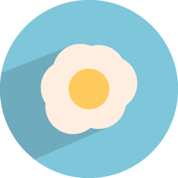 Egg flat icon - Transparent PNG  SVG vector