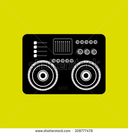 music vector icons set