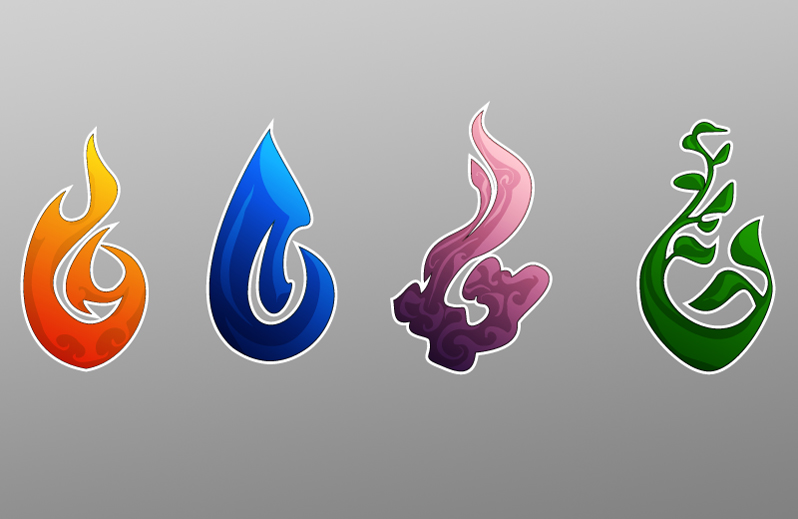 Earth Element Icon - Sign  Symbol Icons in SVG and PNG - Icon Library
