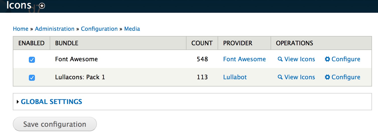 How to Display Icons in Drupal using Icon API - WebWash