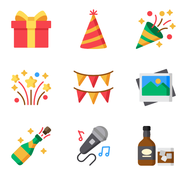 Event Icons - 329 free vector icons