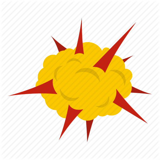 Explosion Icon - free download, PNG and vector