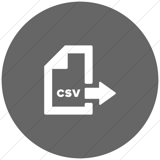 Export to CSV Icon 16X16  free icons