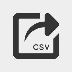 Export CSV Icon - free download, PNG and vector