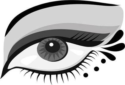 Black eye icon Vector | Free Download
