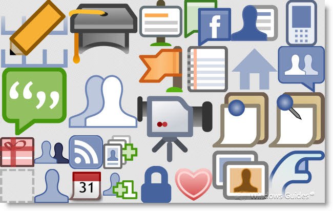 Facebook Like Button Icons Set Editorial Image - Illustration of 