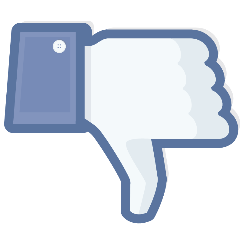 Facebook Icon Dark | | Free Vector Icons