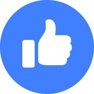 Facebook Icon With Like transparent PNG - StickPNG