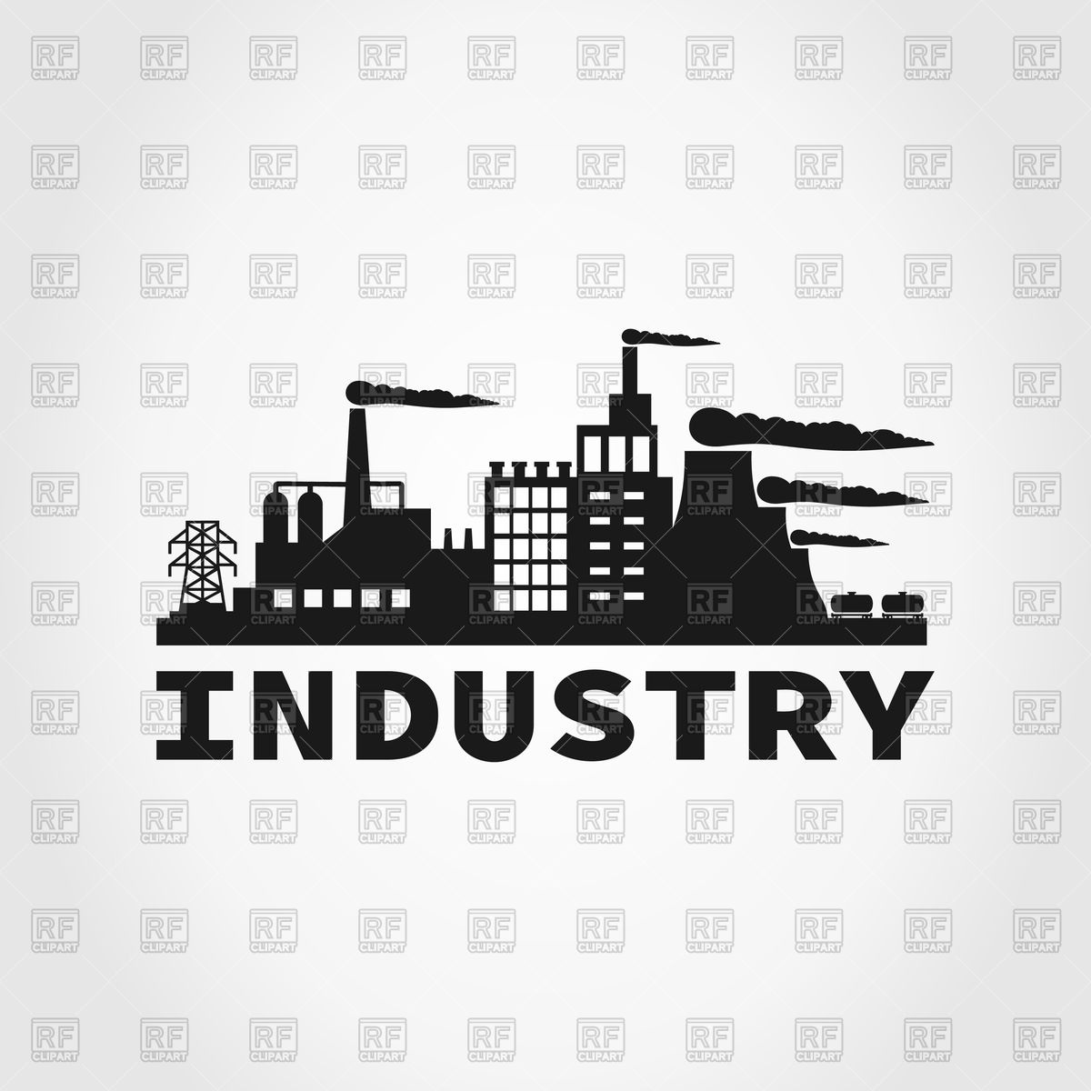 Factory building, IOS 7 interface symbol Icons | Free Download 