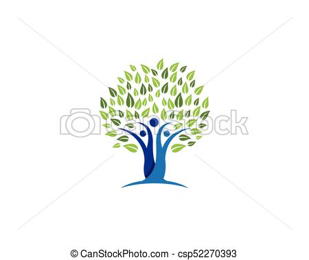 People Tree Icon For Family Tree Royalty Free Cliparts, Vectors 