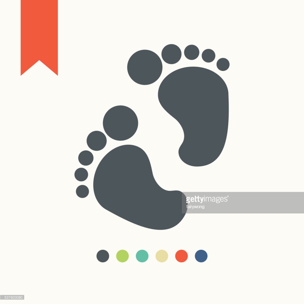 Tiptoe feet outline Icons | Free Download
