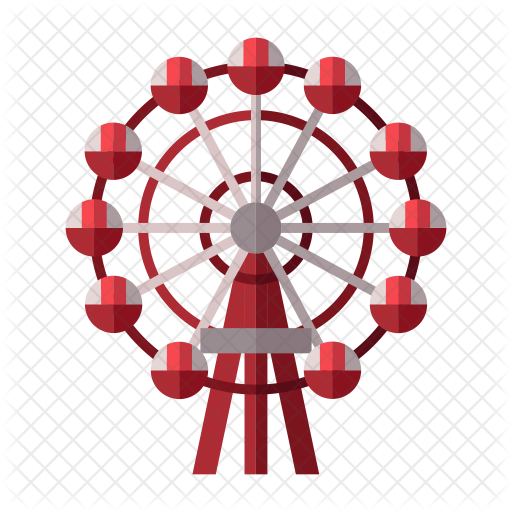 Ferris Wheel Icon - free download, PNG and vector