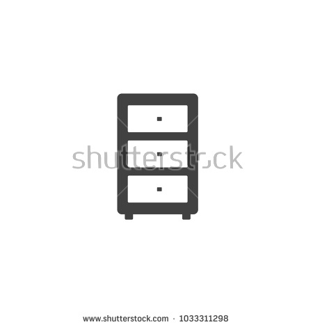 Collection of file cabinet icons free download