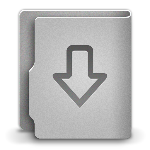 Downloads 2 Icon - Alumin Folders Icons 