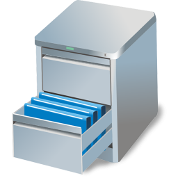 File:File cabinet blue.svg - Wikimedia Commons